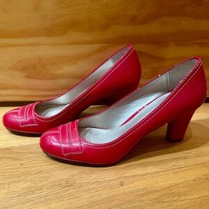 Liz Claiborne Striking Red Heels